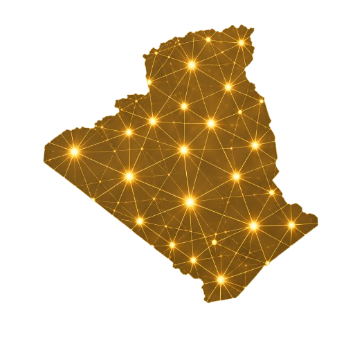 Carte de l'Algérie